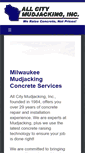 Mobile Screenshot of milwaukeemudjacking.com